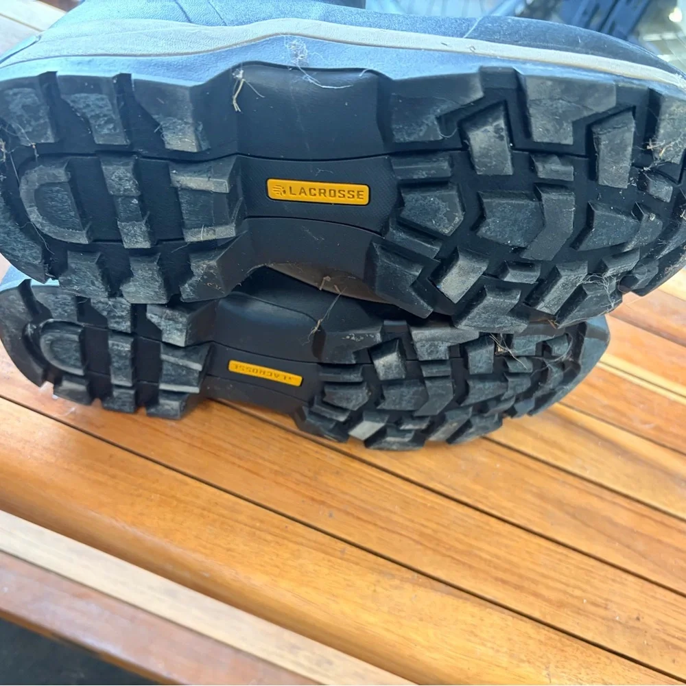 LaCrosse Black and Brown Winter Boots - Picture 4 of 5
